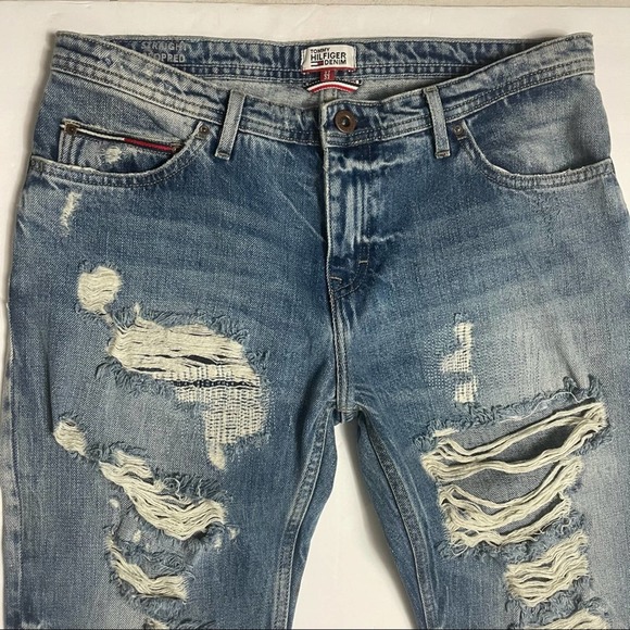 NWT Tommy Hilfiger Denim 'Lana' Straight Leg Cropped Jeans Size 27 - Picture 4 of 7